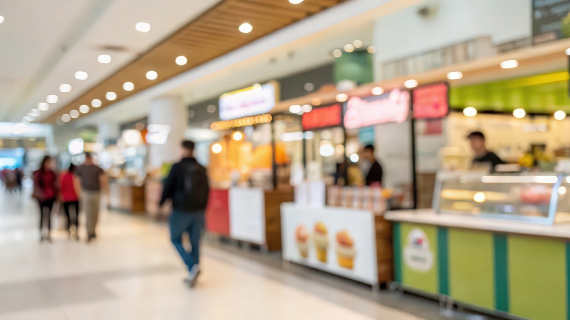 Mall kiosk
